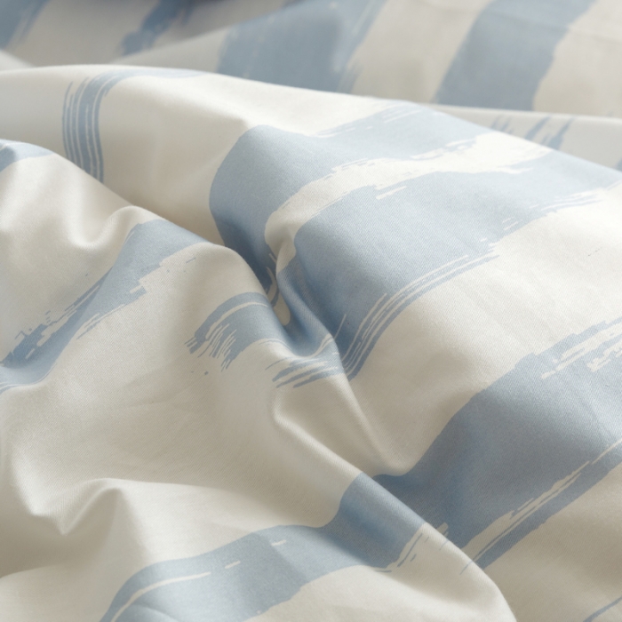 91家纺网 家纺一手货源 找家纺 蓝邻家纺 2023新款全棉印花四件套简约系类四件套 蓝图