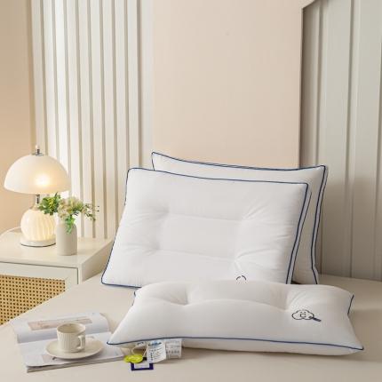 （总）芯链 2023新款全棉60s长绒棉低中高枕芯枕头棉眠枕