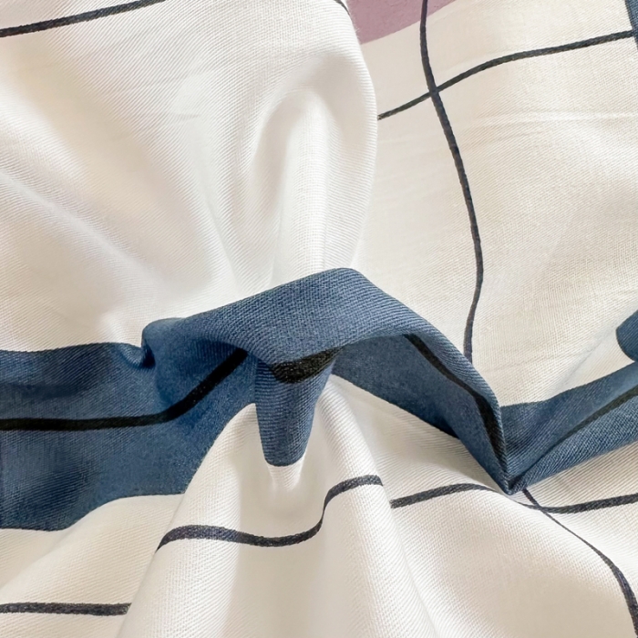 91家纺网 家纺一手货源 找家纺 星巴k家纺 2023全棉13372花卉印花简约四件套星河