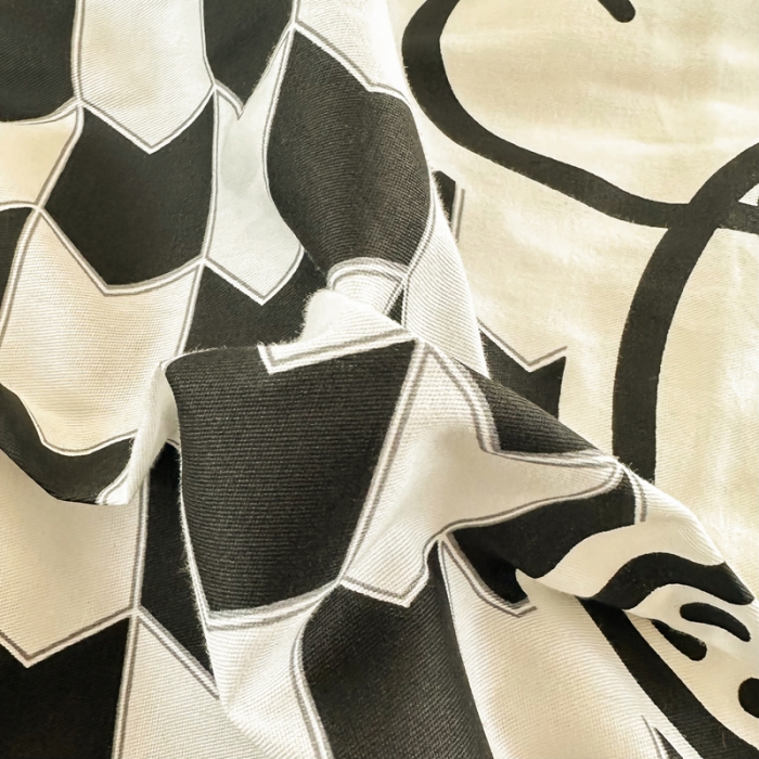 91家纺网 家纺一手货源 找家纺 星巴k家纺 2023全棉13372花卉印花简约四件套熊本熊