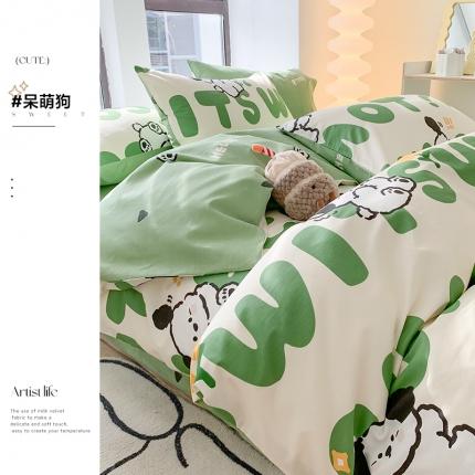 91家纺网 家纺一手货源 找家纺 （总）澳萝拉 2023新款全棉印花四件套会员减5元