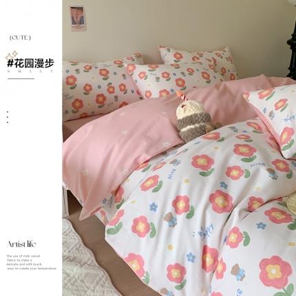 91家纺网 家纺一手货源 找家纺 （总）澳萝拉 2023新款全棉印花四件套会员减5元