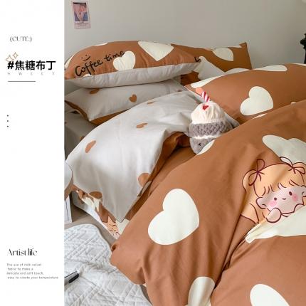 91家纺网 家纺一手货源 找家纺 （总）澳萝拉 2023新款全棉印花四件套会员减5元