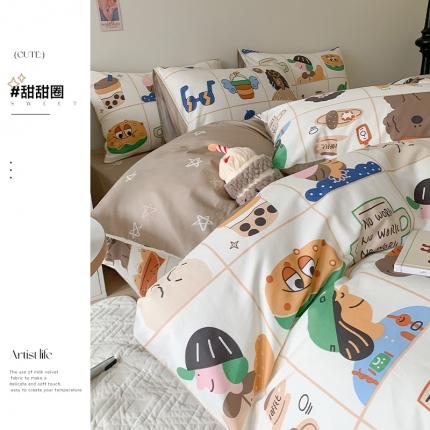 91家纺网 家纺一手货源 找家纺 （总）澳萝拉 2023新款全棉印花四件套会员减5元