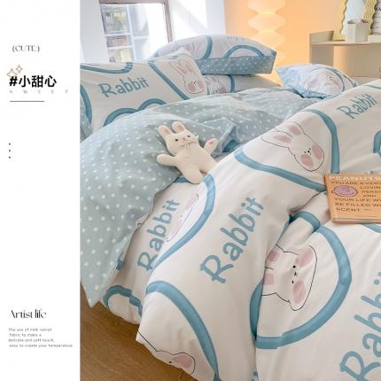 91家纺网 家纺一手货源 找家纺 （总）澳萝拉 2023新款全棉印花四件套会员减5元