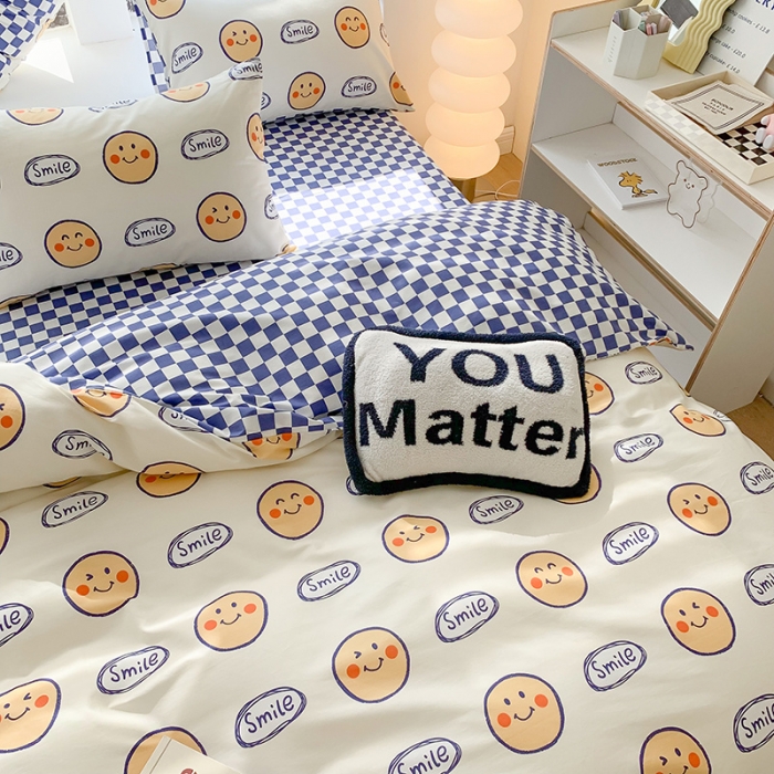 91家纺网 家纺一手货源 找家纺 澳萝拉 2023新款全棉印花四件套会员减5元好事发生