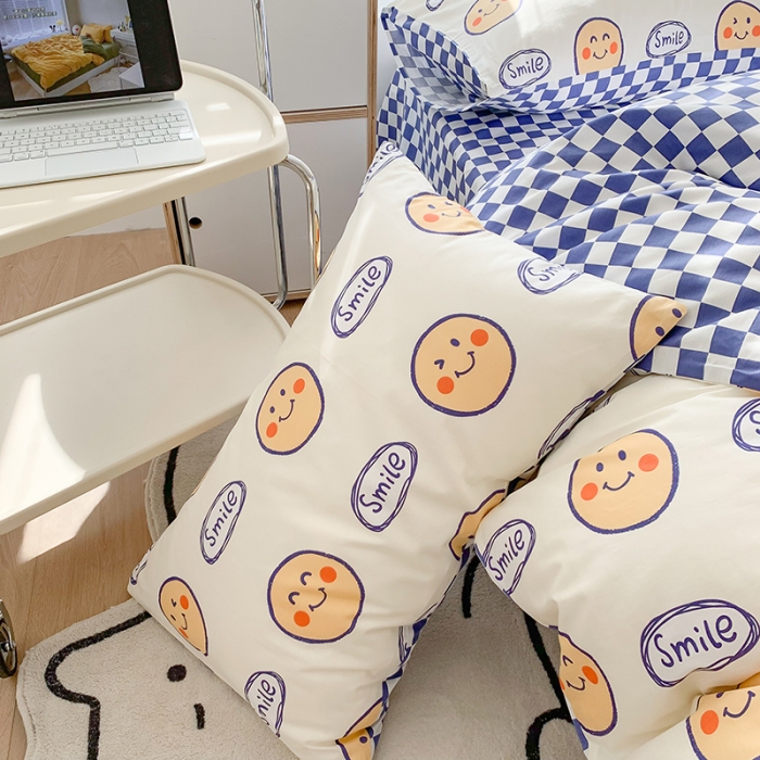 91家纺网 家纺一手货源 找家纺 澳萝拉 2023新款全棉印花四件套会员减5元好事发生