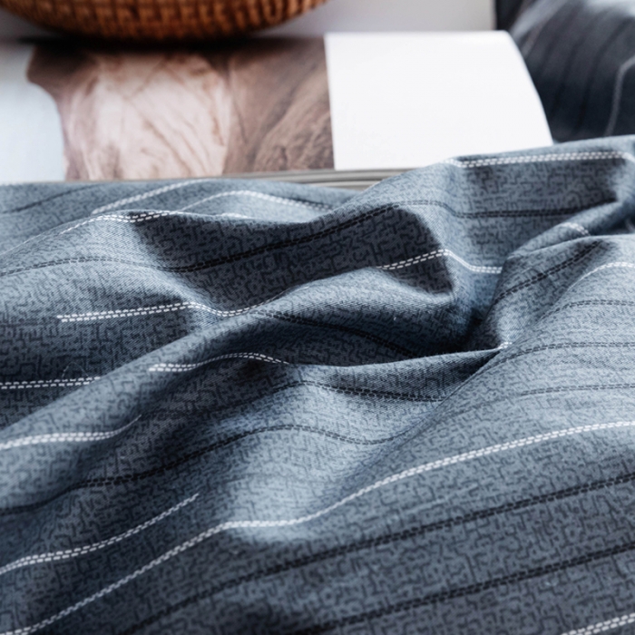 91家纺网 家纺一手货源 找家纺 简宜 2023新款北欧简约全棉四件套 瀚海