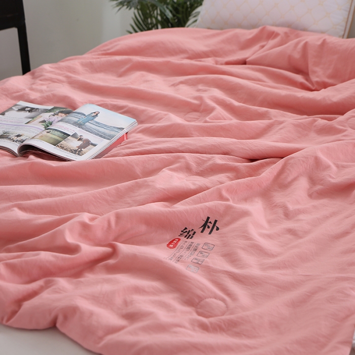 91家纺网 家纺一手货源 找家纺 鹿小帅 23新款朴绵20%大豆纤维夏被大豆被夏凉被被子被芯