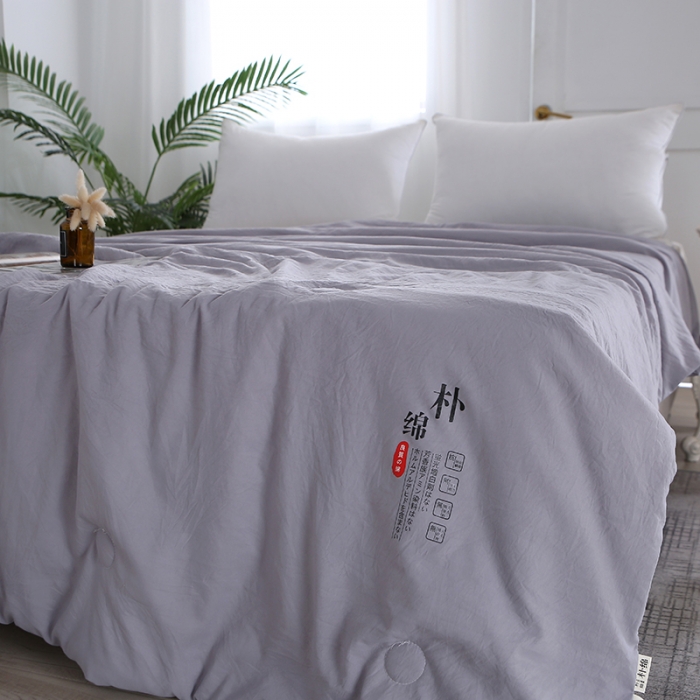 91家纺网 家纺一手货源 找家纺 鹿小帅 23新款朴绵20%大豆纤维夏被大豆被夏凉被被子被芯