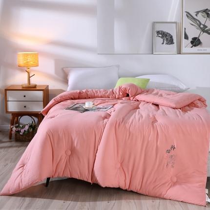 鹿小帅 2023新款朴棉大豆被冬被春秋被被子被芯