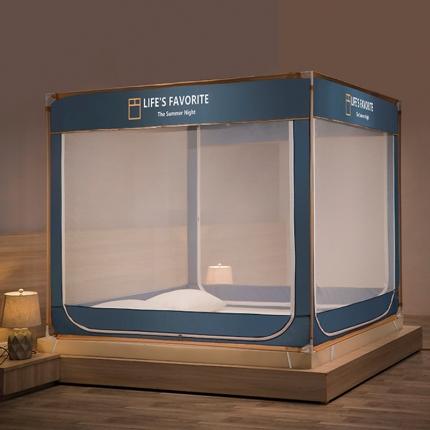 91家纺网 家纺一手货源 找家纺 （总）飞轮海 2024新款拉链式坐床蚊帐-Z81/Z80