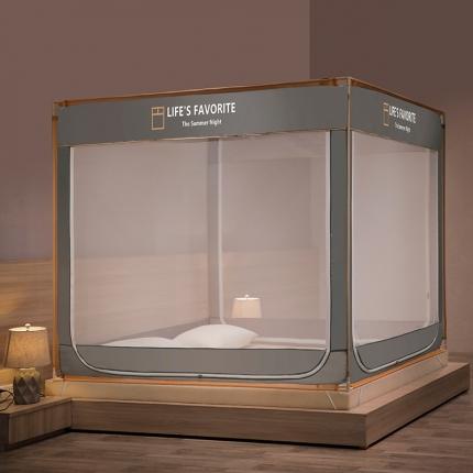 91家纺网 家纺一手货源 找家纺 （总）飞轮海 2024新款拉链式坐床蚊帐-Z81/Z80