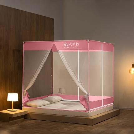 91家纺网 家纺一手货源 找家纺 （总）飞轮海 2024新款床笠款中开门坐床蚊帐Z73/Z36/Z68