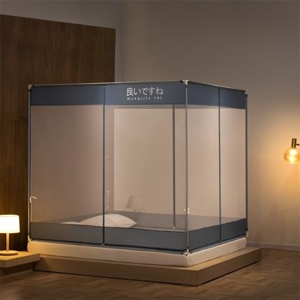 91家纺网 家纺一手货源 找家纺 （总）飞轮海 2024新款床笠款中开门坐床蚊帐Z73/Z36/Z68