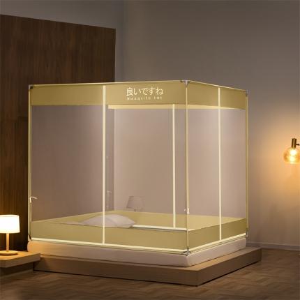 91家纺网 家纺一手货源 找家纺 （总）飞轮海 2024新款床笠款中开门坐床蚊帐Z73/Z36/Z68