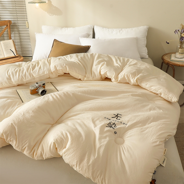 91家纺网 家纺一手货源 找家纺 创优家纺 2025新款无染被 无染被子