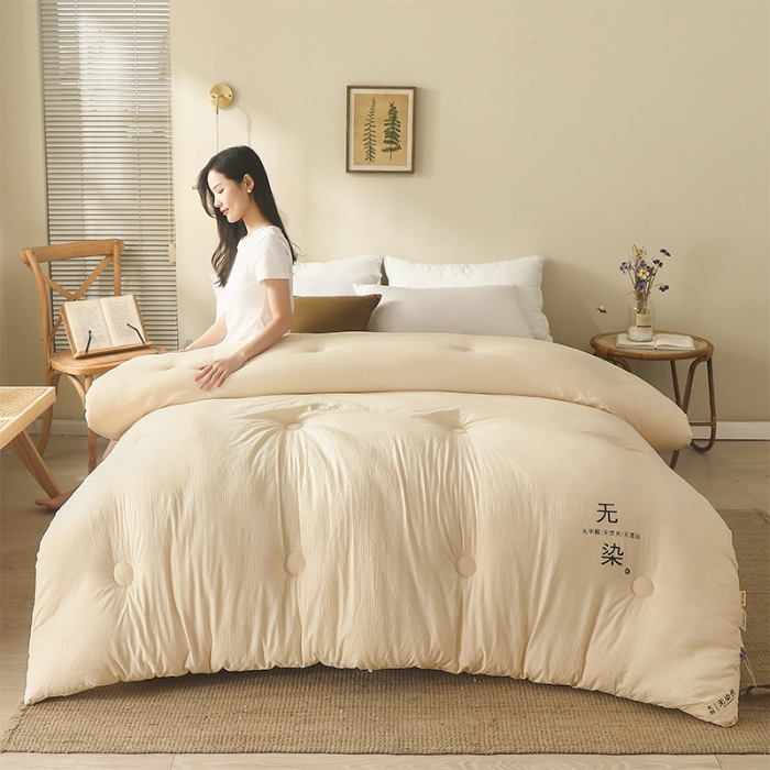 91家纺网 家纺一手货源 找家纺 创优家纺 2025新款无染被 无染被子