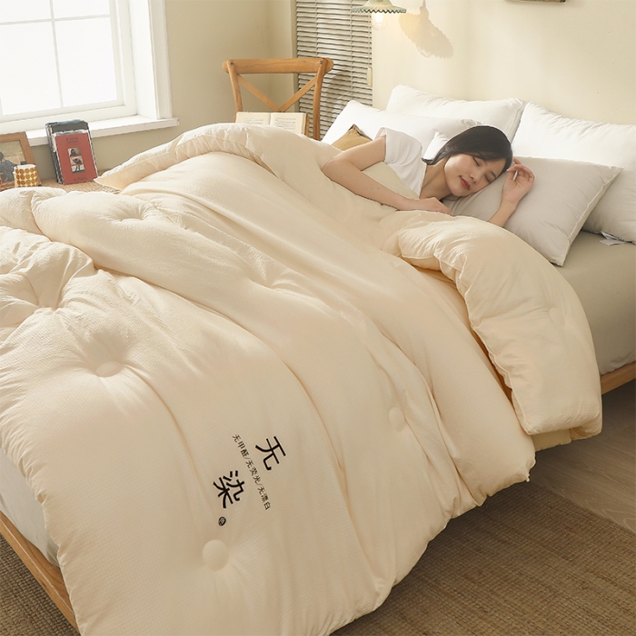 91家纺网 家纺一手货源 找家纺 创优家纺 2025新款无染被 无染被子