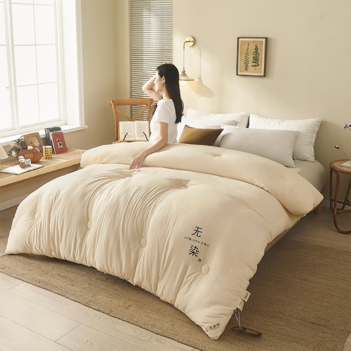 91家纺网 家纺一手货源 找家纺 创优家纺 2025新款无染被 无染被子