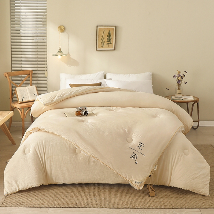 91家纺网 家纺一手货源 找家纺 创优家纺 2025新款无染被 无染子母被