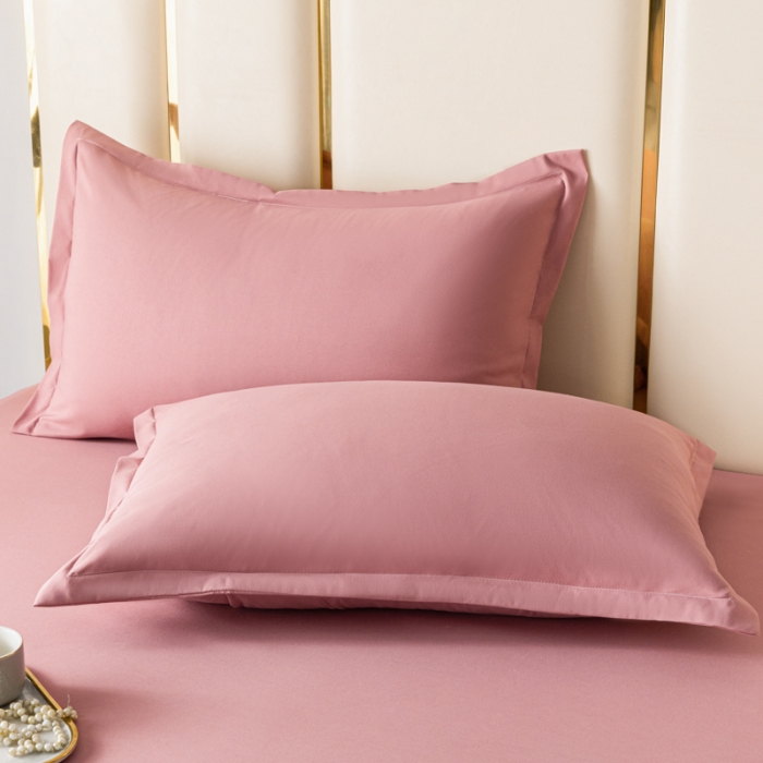 91家纺网 家纺一手货源 找家纺 笠裙家纺 2024新款原棉刺绣雅韵风情系列床裙 豆沙雅韵风情