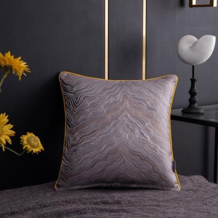 91家纺网 家纺一手货源 找家纺 北辰 2023新款轻奢北欧ins-金海岸新中式抱枕 金海岸-灰