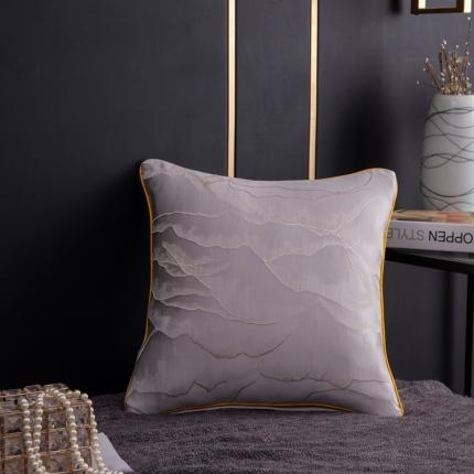 91家纺网 家纺一手货源 找家纺 （总）北辰 2023新款轻奢北欧ins-锦绣山河新中式抱枕