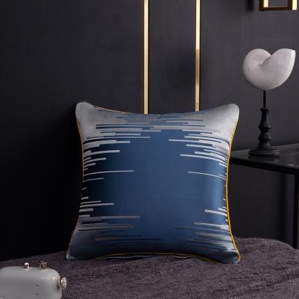 91家纺网 家纺一手货源 找家纺 北辰 2023新款轻奢北欧ins-秋月映帘新中式抱枕 秋月映帘-宝蓝