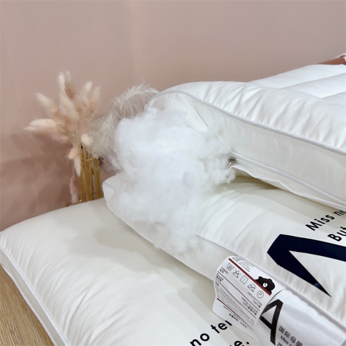 91家纺网 家纺一手货源 找家纺 (总) 伟邦 2023新款全棉小熊亲子枕头枕芯