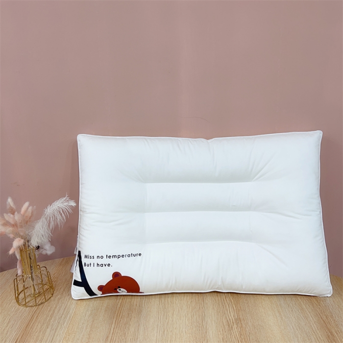 91家纺网 家纺一手货源 找家纺 (总) 伟邦 2023新款全棉小熊亲子枕头枕芯