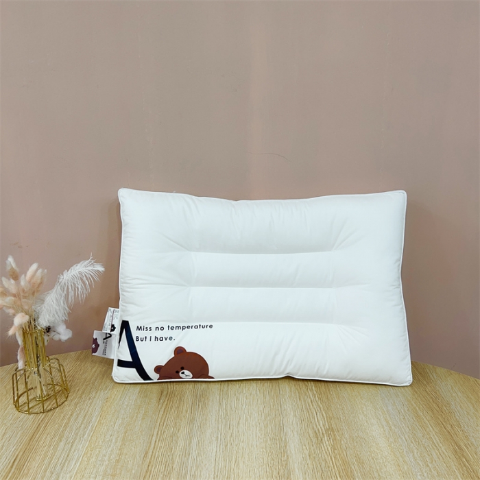 91家纺网 家纺一手货源 找家纺 (总) 伟邦 2023新款全棉小熊亲子枕头枕芯