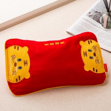 91家纺网 家纺一手货源 找家纺 明星 2023婴儿定型枕头0-1岁宝宝防偏头纯棉荞麦壳枕头芯 婴儿定型枕-虎头