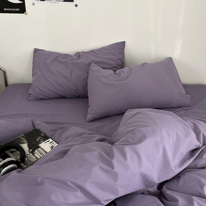 91家纺网 家纺一手货源 找家纺 （总）艾沁 新款32支加密全棉水洗棉混搭四件套