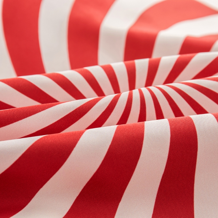 91家纺网 家纺一手货源 找家纺 啊雅家居 2025新款大红婚庆数码印花床单款床笠款四件套 心爱