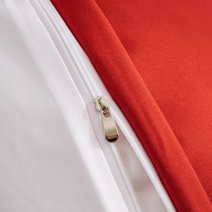 91家纺网 家纺一手货源 找家纺 啊雅家居 2025新款大红婚庆数码印花床单款床笠款四件套 永结同心