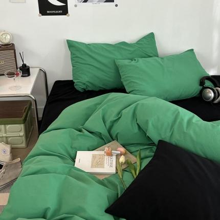 91家纺网 家纺一手货源 找家纺 （总）艾沁 新款32支加密全棉水洗棉混搭四件套