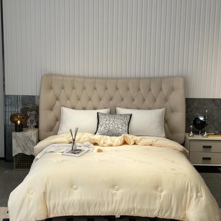 91家纺网 家纺一手货源 找家纺 （总）芯氧 2023新款正宗李官奇木本提花抗菌大豆被