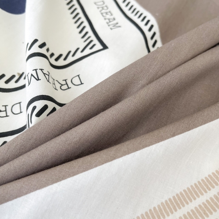 91家纺网 家纺一手货源 找家纺 盛馨家纺 全棉ins北欧风高支高密全棉喷气小清新纯棉四件套 布鲁斯