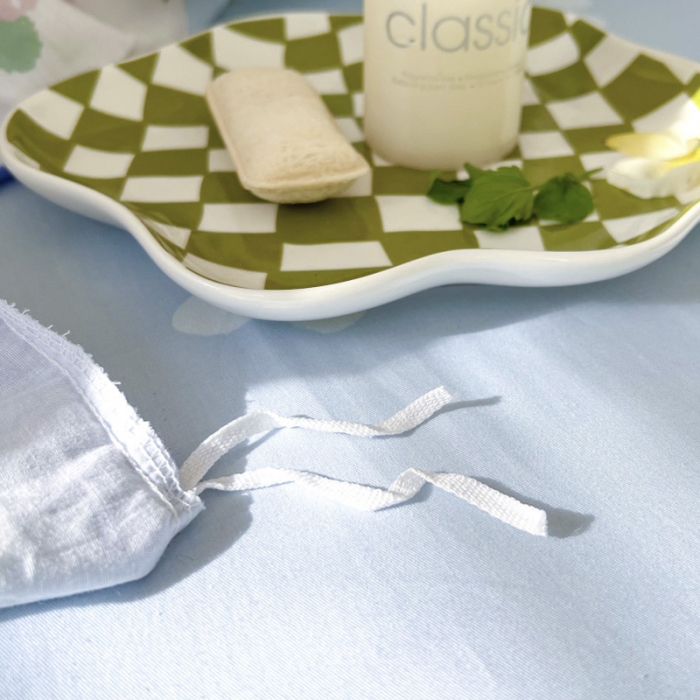 91家纺网 家纺一手货源 找家纺 盛馨家纺 全棉ins北欧风高支高密全棉喷气小清新纯棉四件套 花花小熊