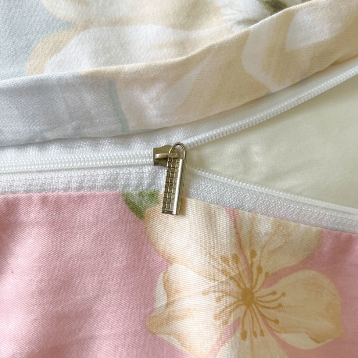 91家纺网 家纺一手货源 找家纺 盛馨家纺 全棉ins北欧风高支高密全棉喷气小清新纯棉四件套 花开富贵