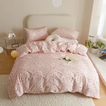 91家纺网 家纺一手货源 找家纺 珺柔 2023新款13070全棉四件套-第3批 夏洛克