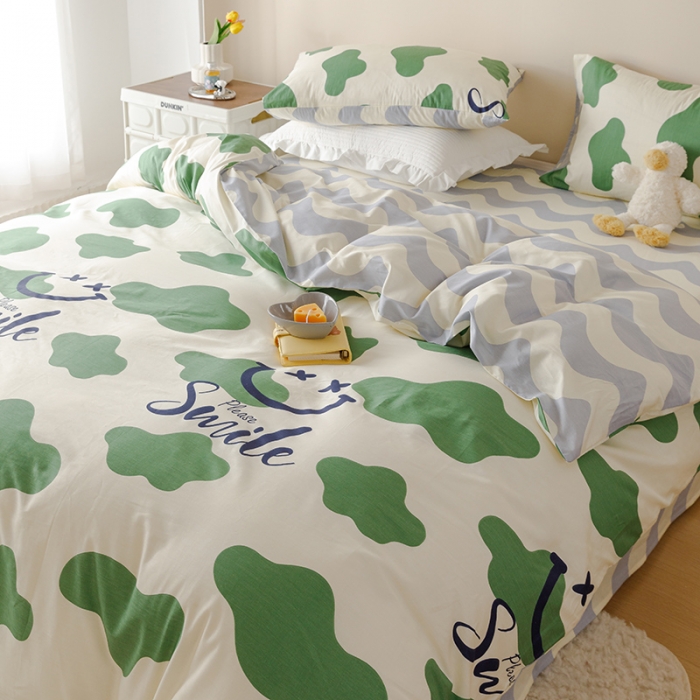 91家纺网 家纺一手货源 找家纺 珺柔 2023新款13070全棉四件套-第3批 都尚