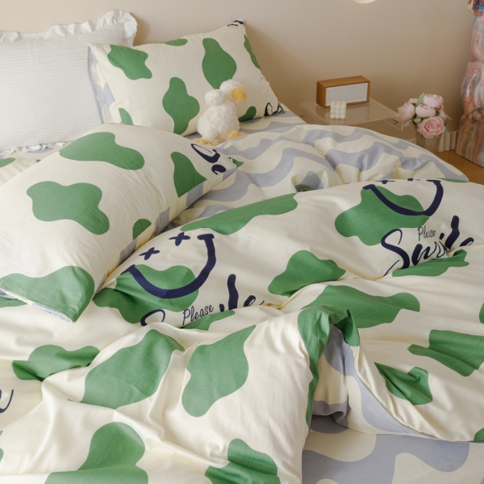 91家纺网 家纺一手货源 找家纺 珺柔 2023新款13070全棉四件套-第3批 都尚