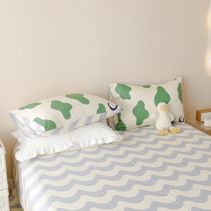 91家纺网 家纺一手货源 找家纺 珺柔 2023新款13070全棉四件套-第3批 都尚