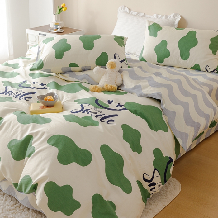 91家纺网 家纺一手货源 找家纺 珺柔 2023新款13070全棉四件套-第3批 都尚