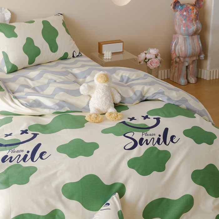 91家纺网 家纺一手货源 找家纺 珺柔 2023新款13070全棉四件套-第3批 都尚