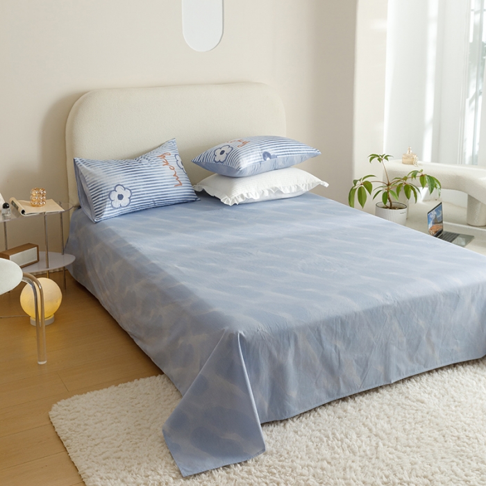 91家纺网 家纺一手货源 找家纺 珺柔 2023新款13070全棉四件套-第3批 风信子