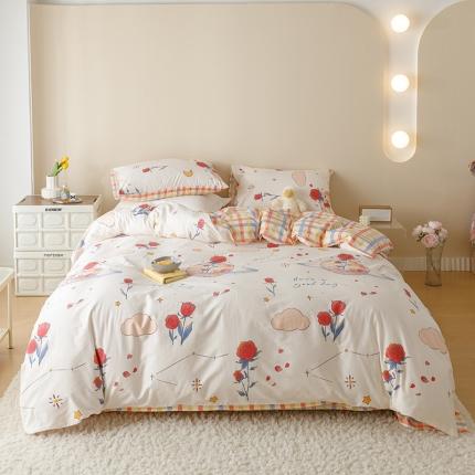 珺柔 2023新款13070全棉四件套-第3批 玫瑰星球