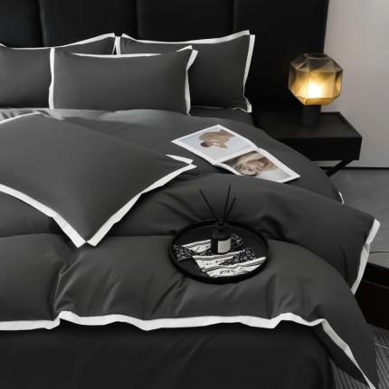 91家纺网 家纺一手货源 找家纺 （总）千希家纺  2024新款加厚磨毛轻奢系列四件套